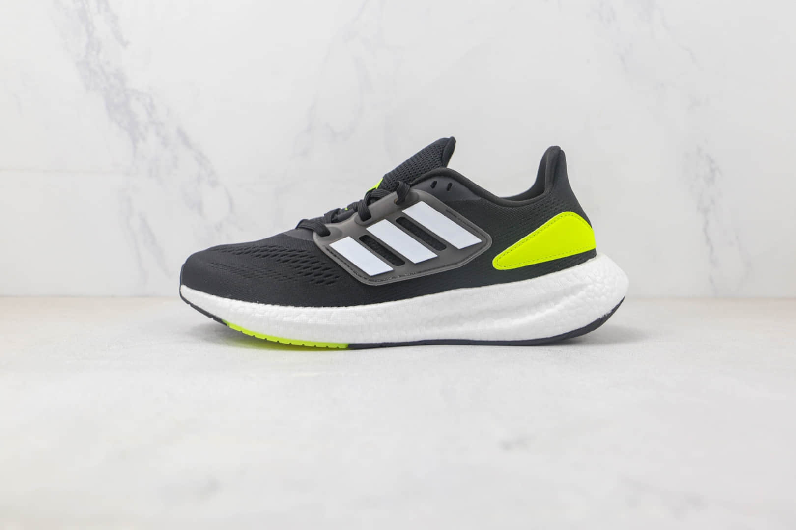 阿迪达斯Adidas Pureb Boost hd Wnte U MEN纯原版本UB8.0黑白绿色爆米花跑鞋 阿迪达斯UB系列跑鞋 (ID:90810) - 图片1