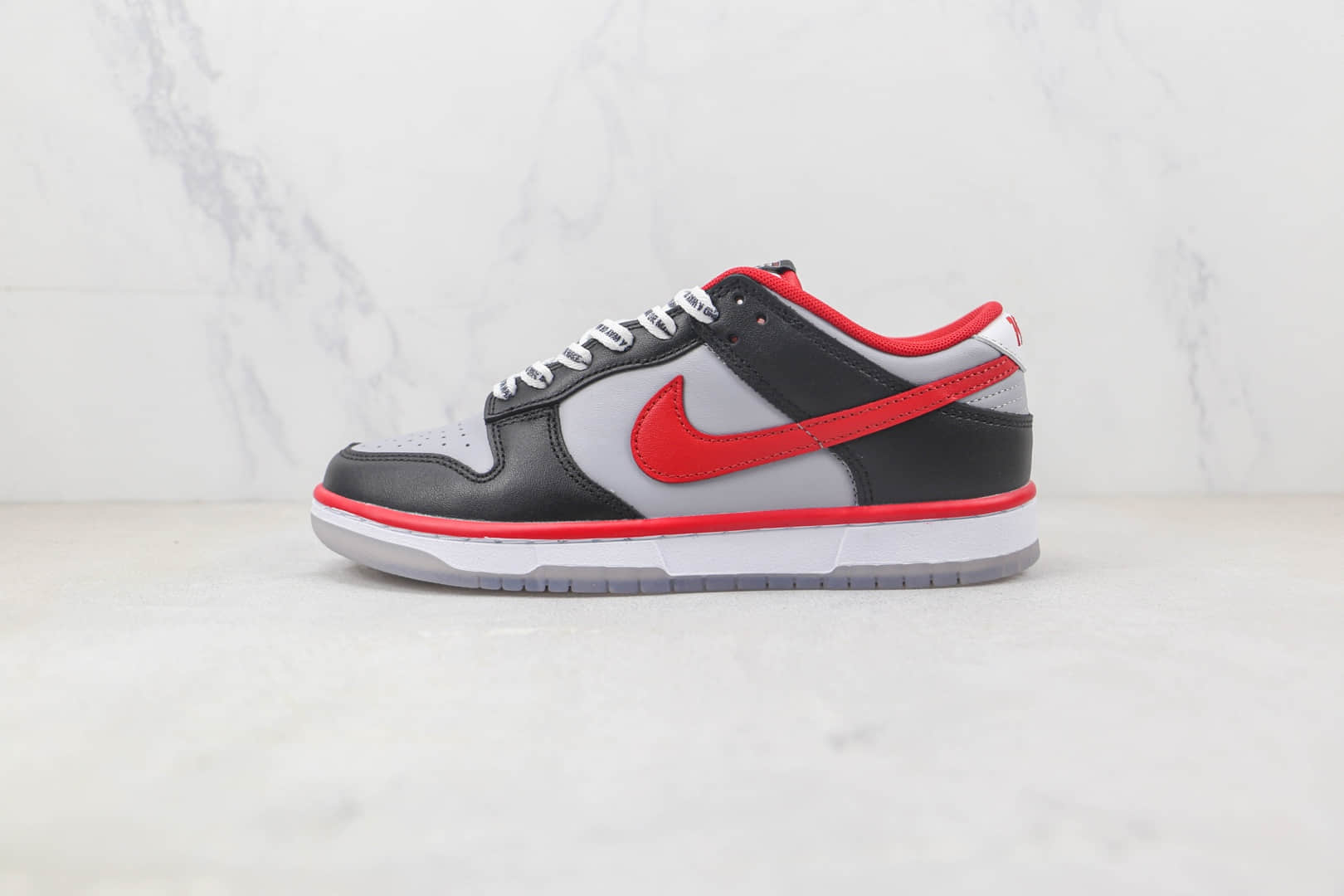 耐克Nike SB Dunk Low Dunk纯原版本低帮SB DUNK灰黑红色板鞋 耐克DUNK工厂货源 (ID:91094) - 图片1