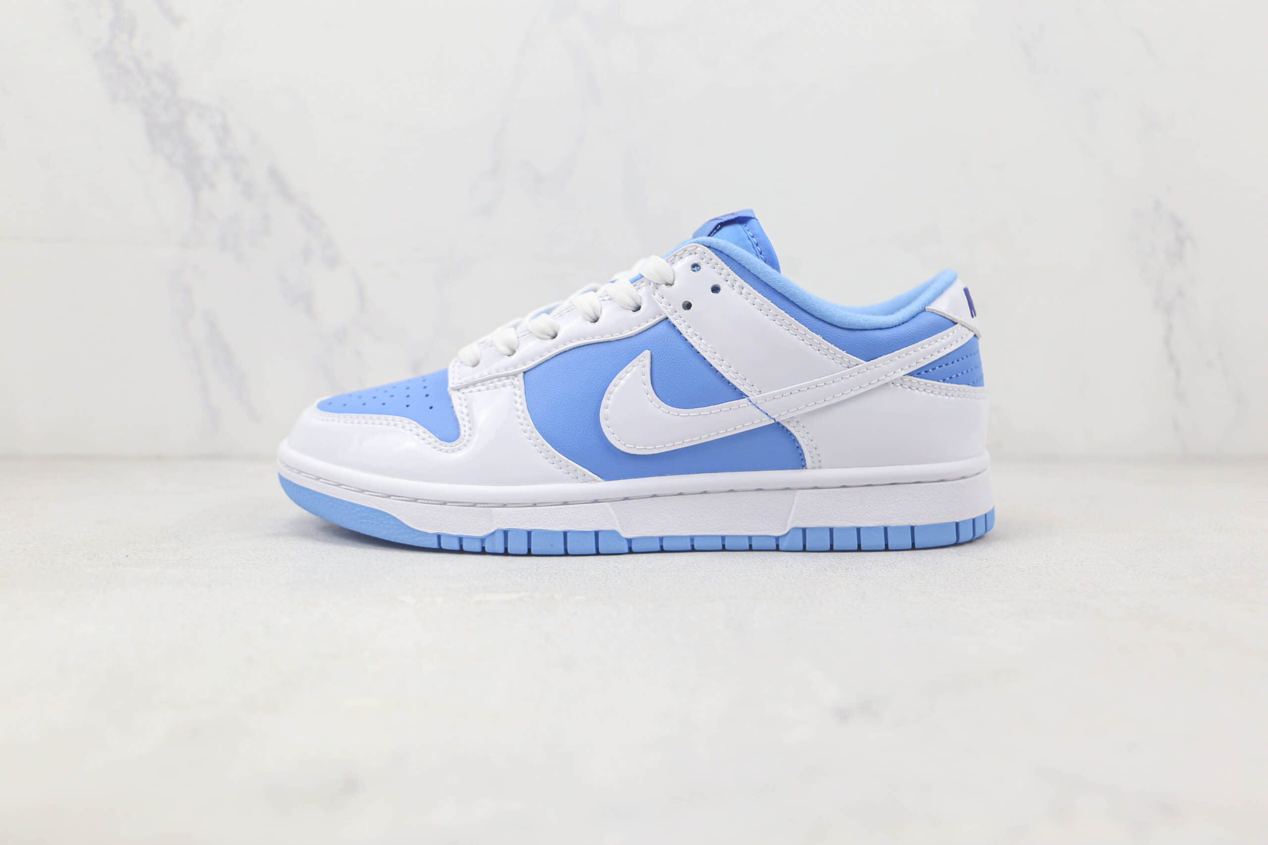 耐克Nike Dunk SB Low纯原版本低帮DUNK北卡白蓝色板鞋 莆田耐克DUNK批发 (ID:91134) - 图片1