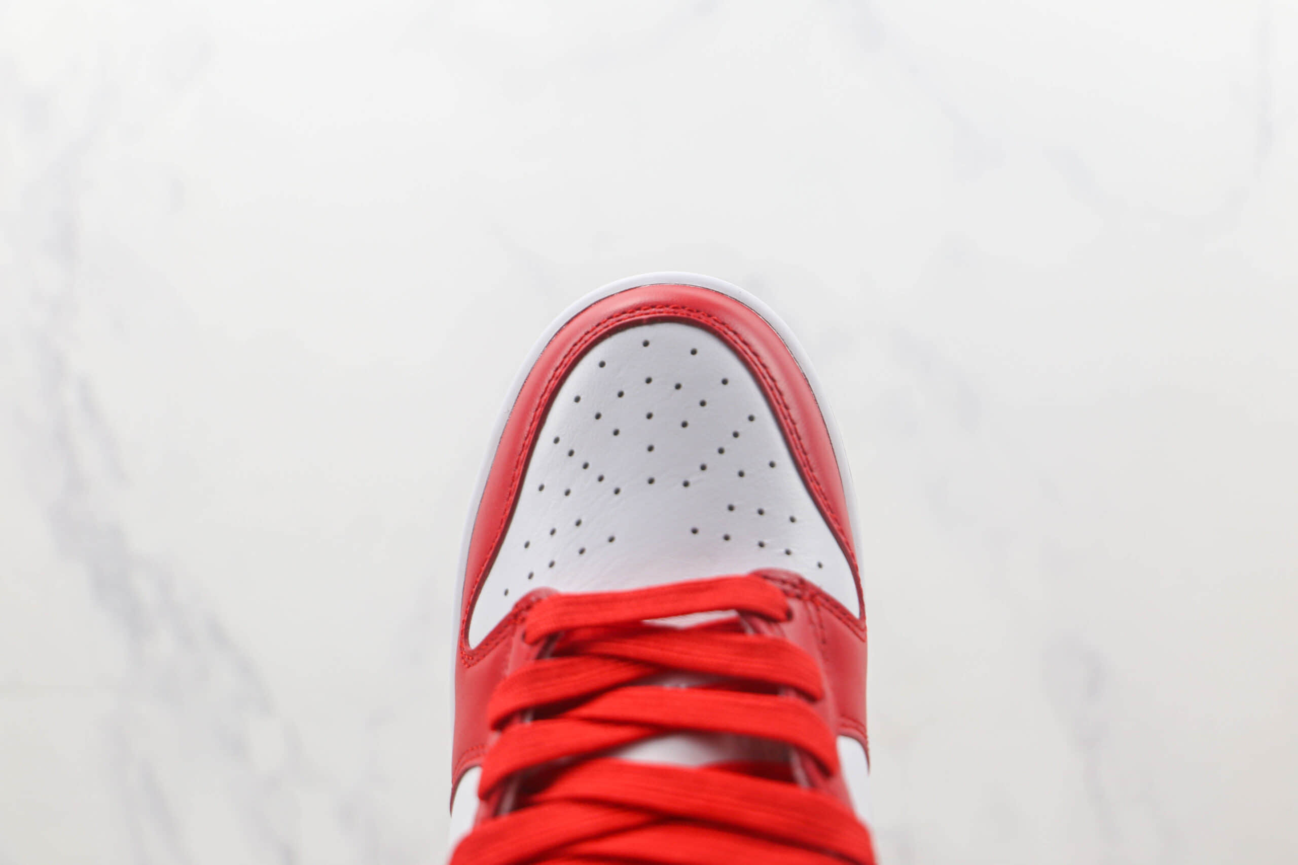 耐克Nike Dunk High Midnight Navy纯原版本高帮DUNK大学红配色板鞋 耐克DUNK工厂货源 货号:DD1399-106