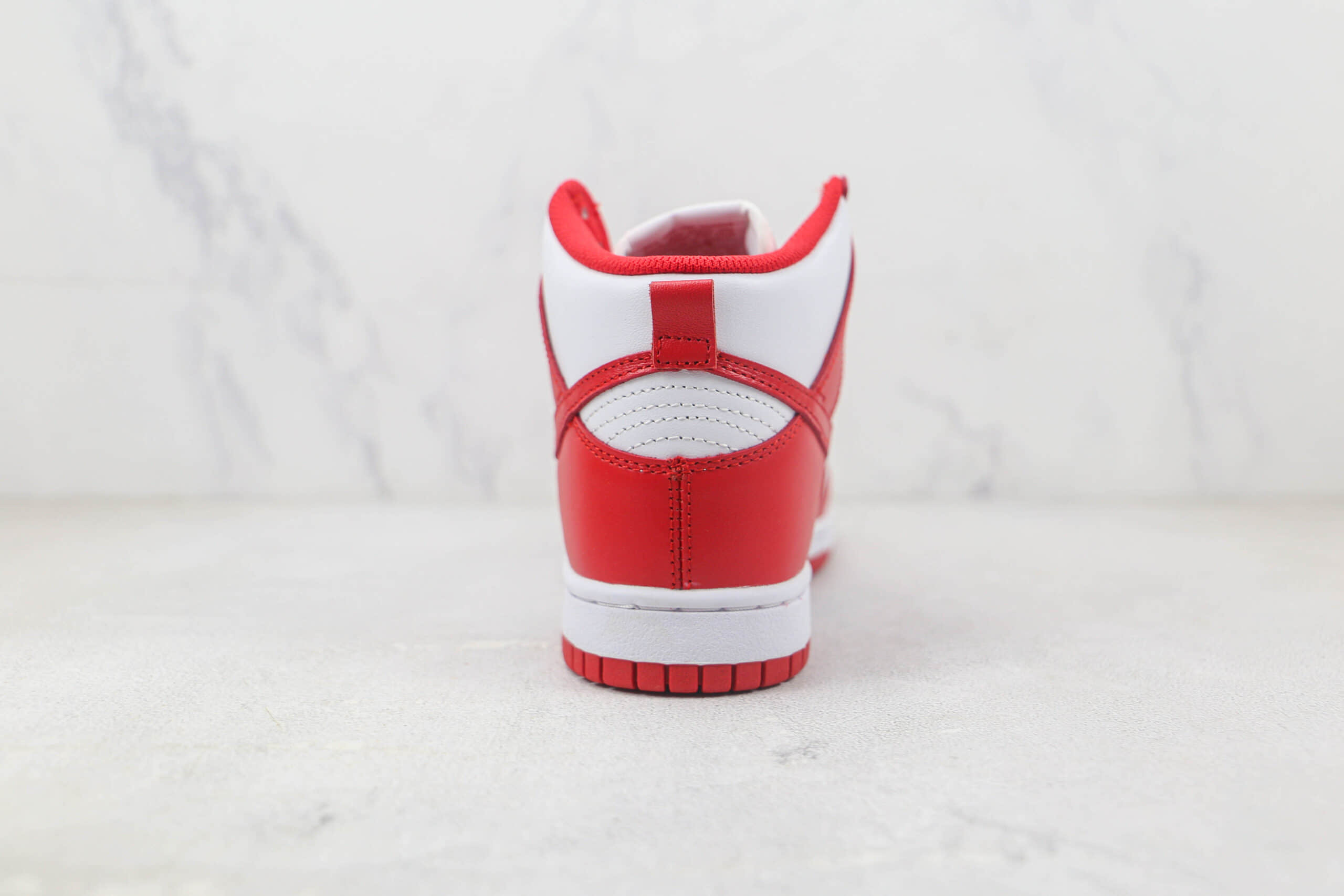 耐克Nike Dunk High Midnight Navy纯原版本高帮DUNK大学红配色板鞋 耐克DUNK工厂货源 货号:DD1399-106