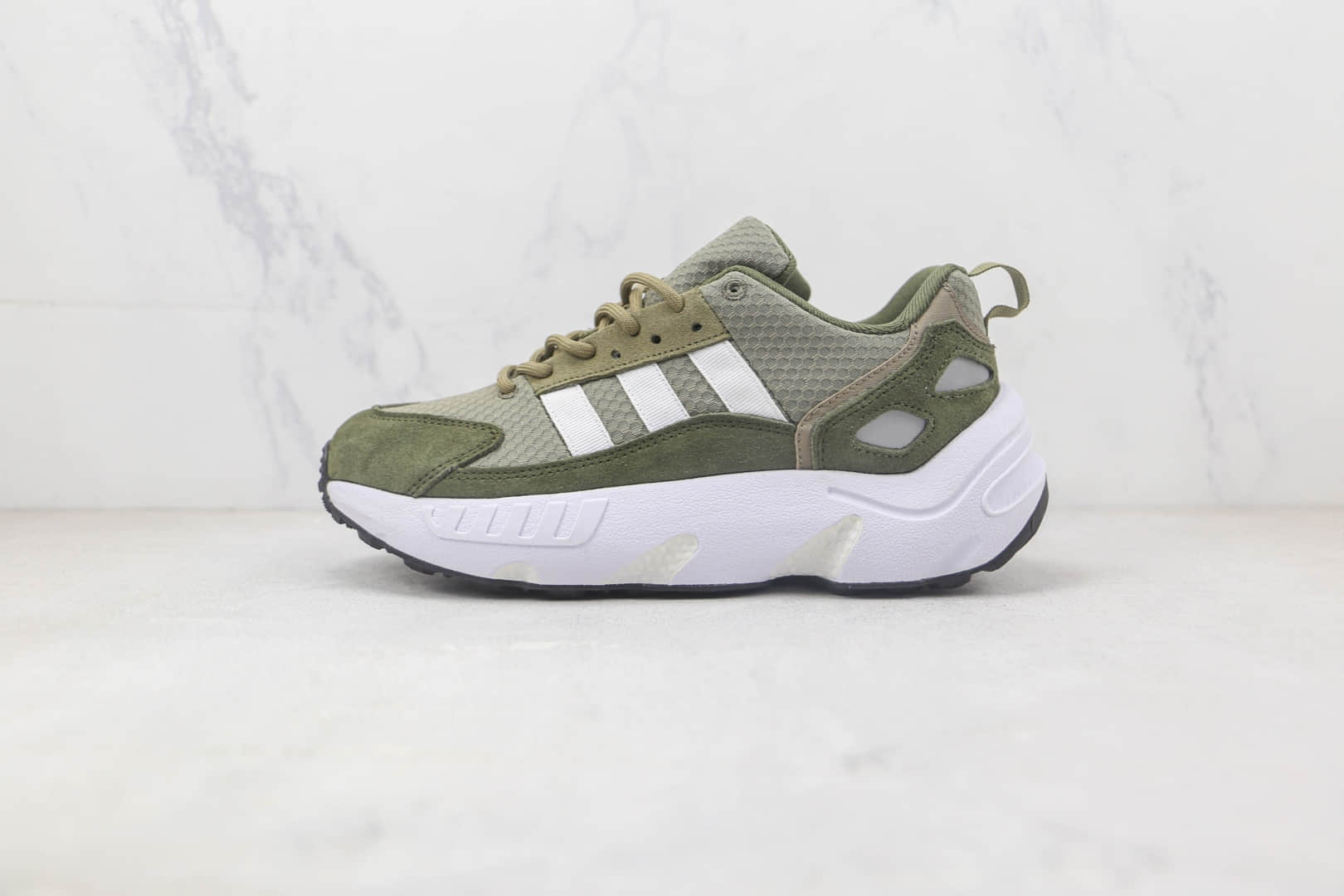 阿迪达斯Adidas Originals ZX 22纯原版本三叶草ZX22爆米花跑鞋 阿迪达斯zx22系列跑鞋 (ID:91240) - 图片1