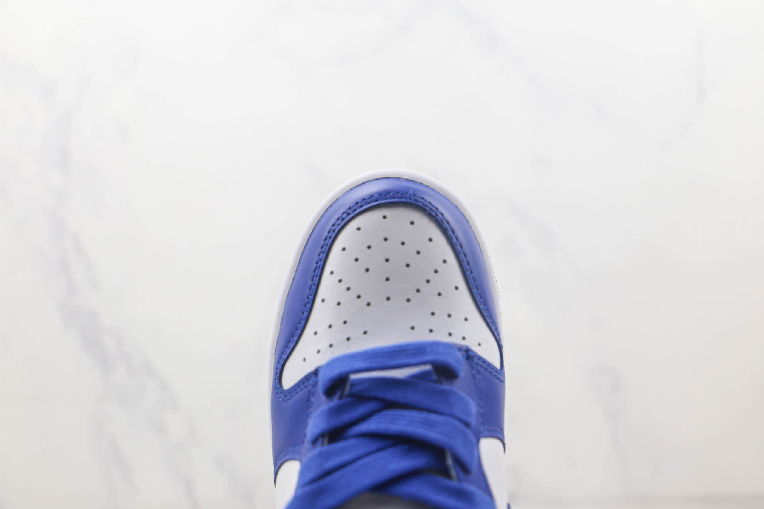 耐克Nike Dunk High纯原版本高帮DUNK大学蓝配色板鞋 莆田耐克DUNK工厂货源 货号:DD1399-102