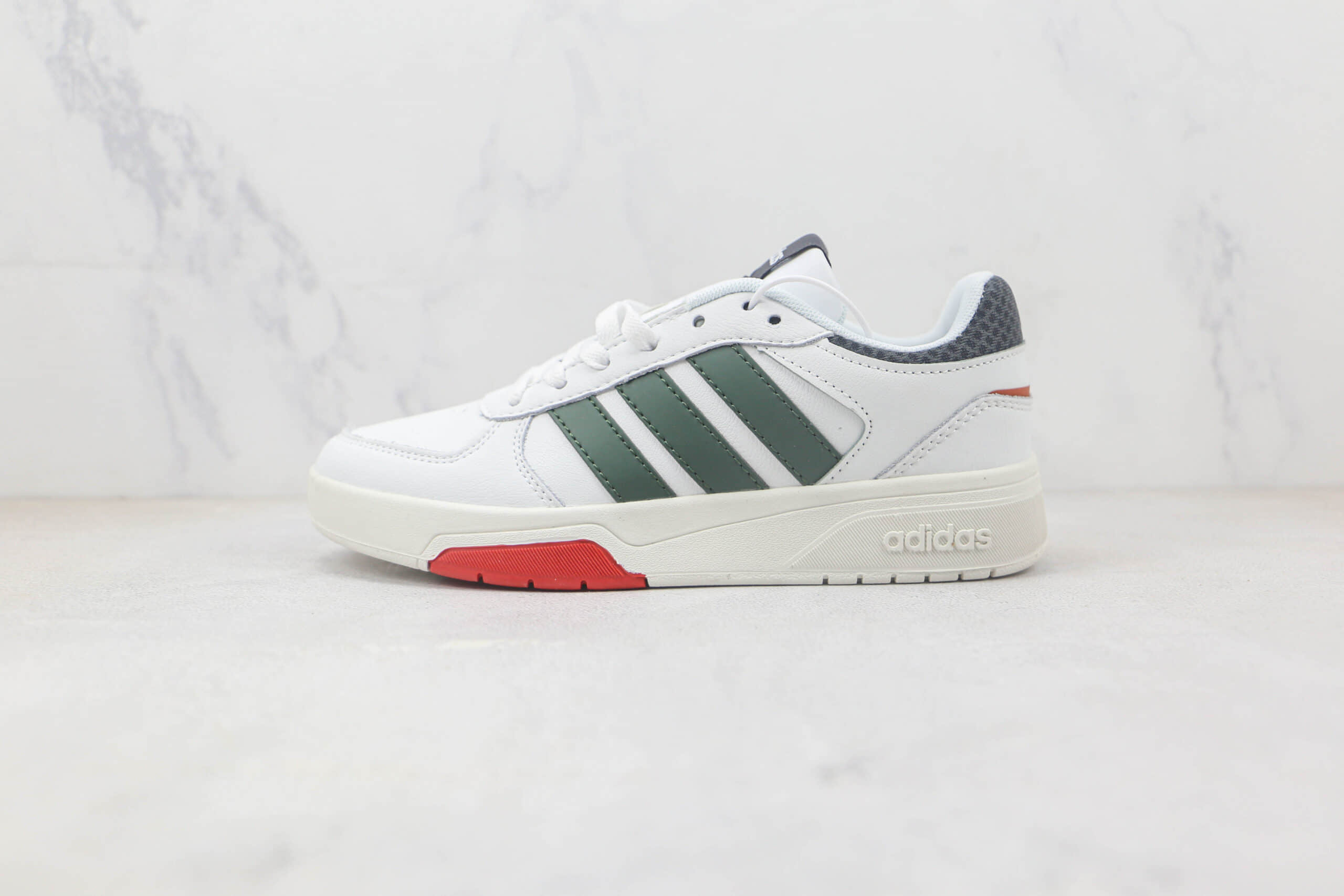阿迪达斯adidas Courtbeat POST UP纯原版本网球休闲板鞋　阿迪达斯校园板鞋　货号：GX1743 (ID:91371) - 图片1