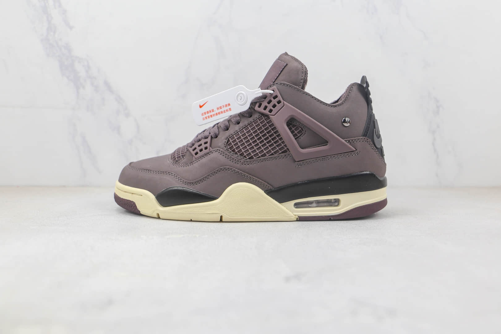 乔丹Air Jordan 4 Retro Violet Ore纯原版本AJ4复古棕红色篮球鞋 莆田AJ工厂货源 货号:DV6773-220
