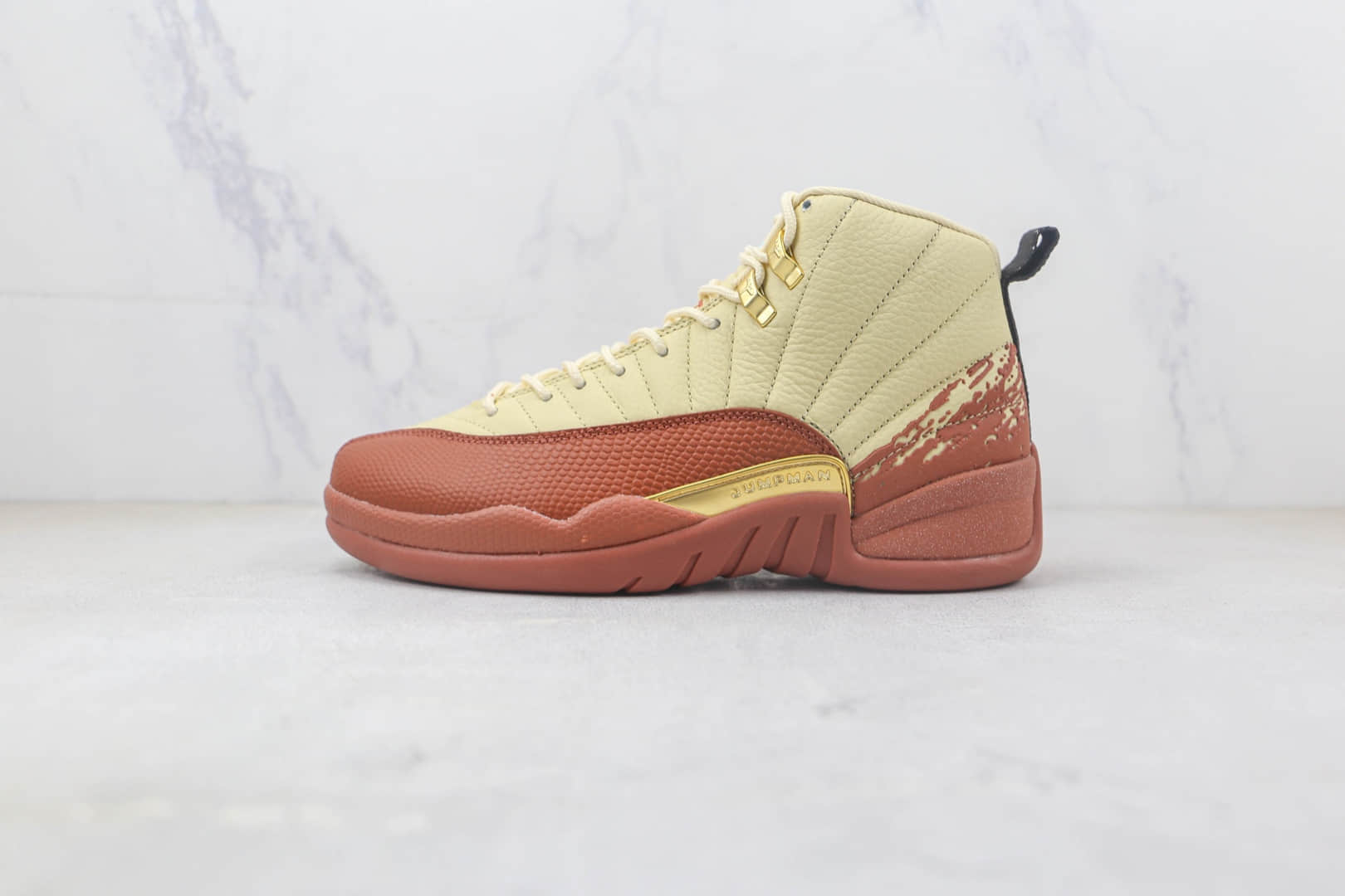 乔丹Air Jordan 12 x Eastside Golf联名款纯原版本AJ12篮球鞋 乔丹AJ12高尔夫联名款 货号:DV1758-108