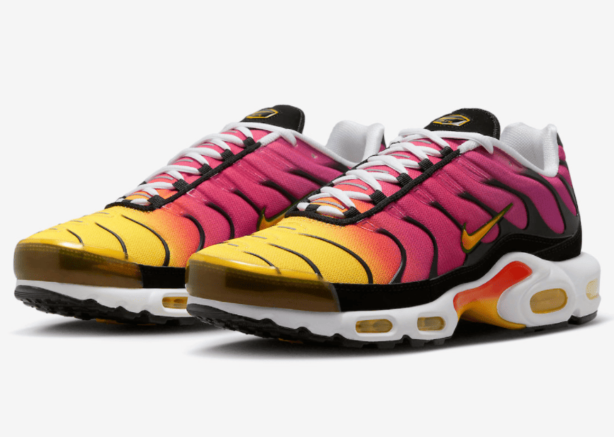 黄粉渐变!这双Air Max Plus好骚气! 货号:DX0755-600