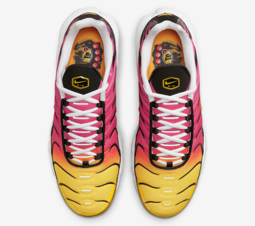 黄粉渐变!这双Air Max Plus好骚气! 货号:DX0755-600