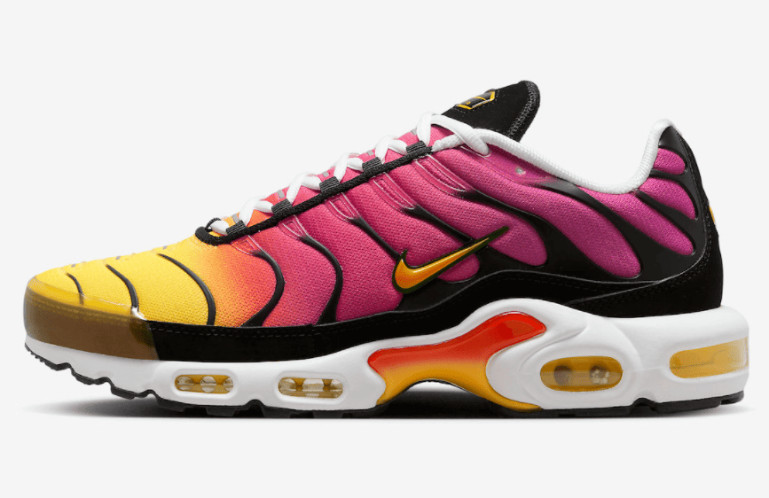 黄粉渐变!这双Air Max Plus好骚气! 货号:DX0755-600