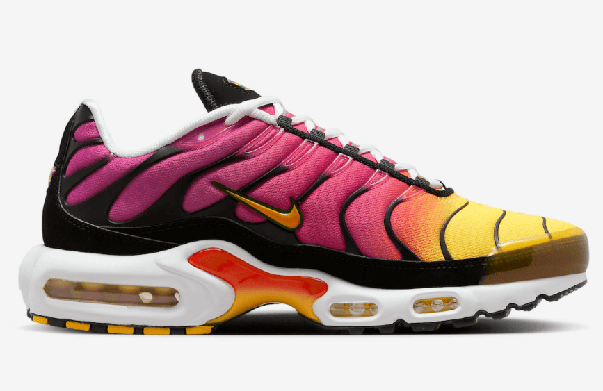 黄粉渐变!这双Air Max Plus好骚气! 货号:DX0755-600