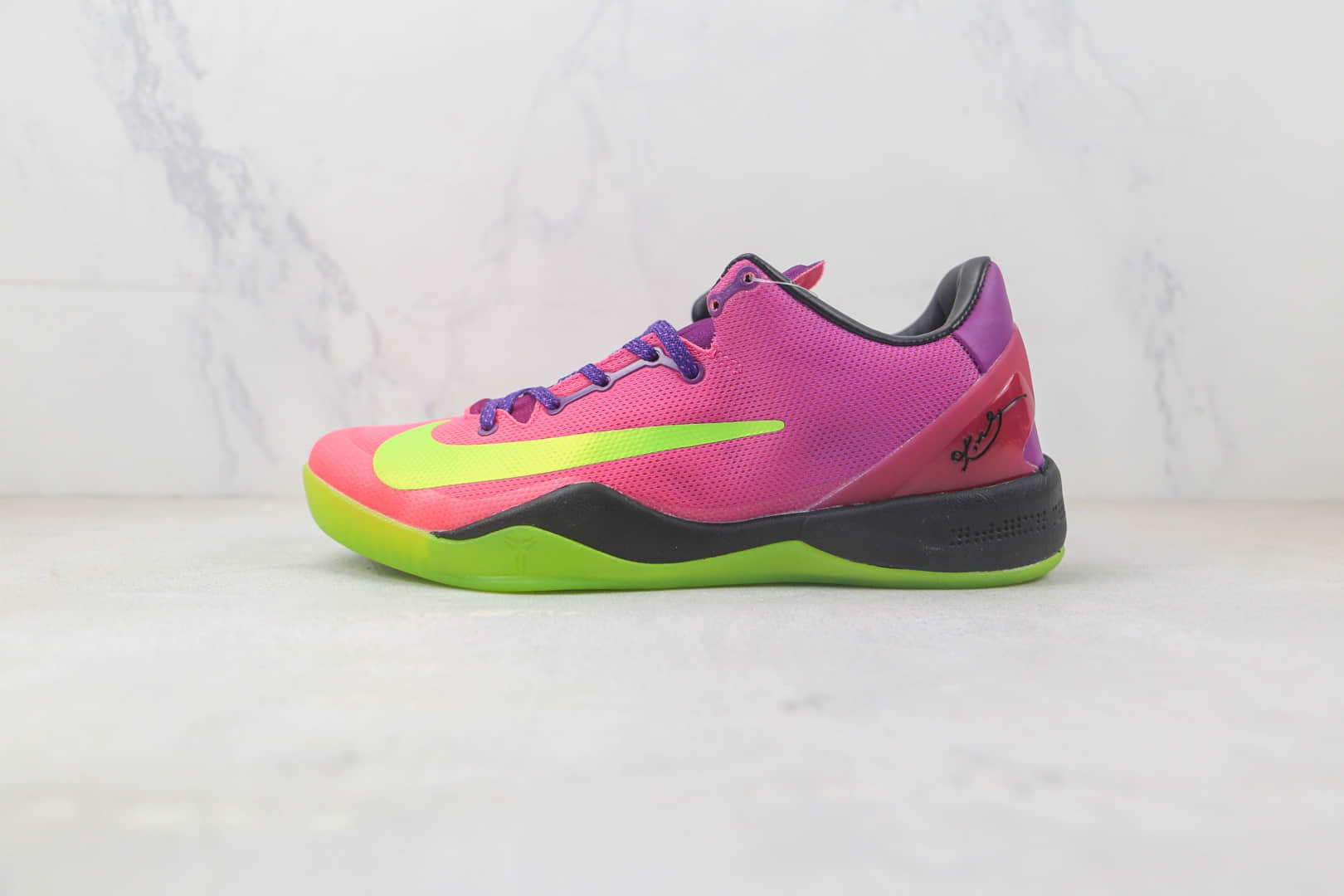 耐克Nike Kobe 8 Mambacurial纯原版本科比8代粉色实战篮球鞋　耐克科比系列篮球鞋　货号：615315-500 (ID:91876) - 图片1