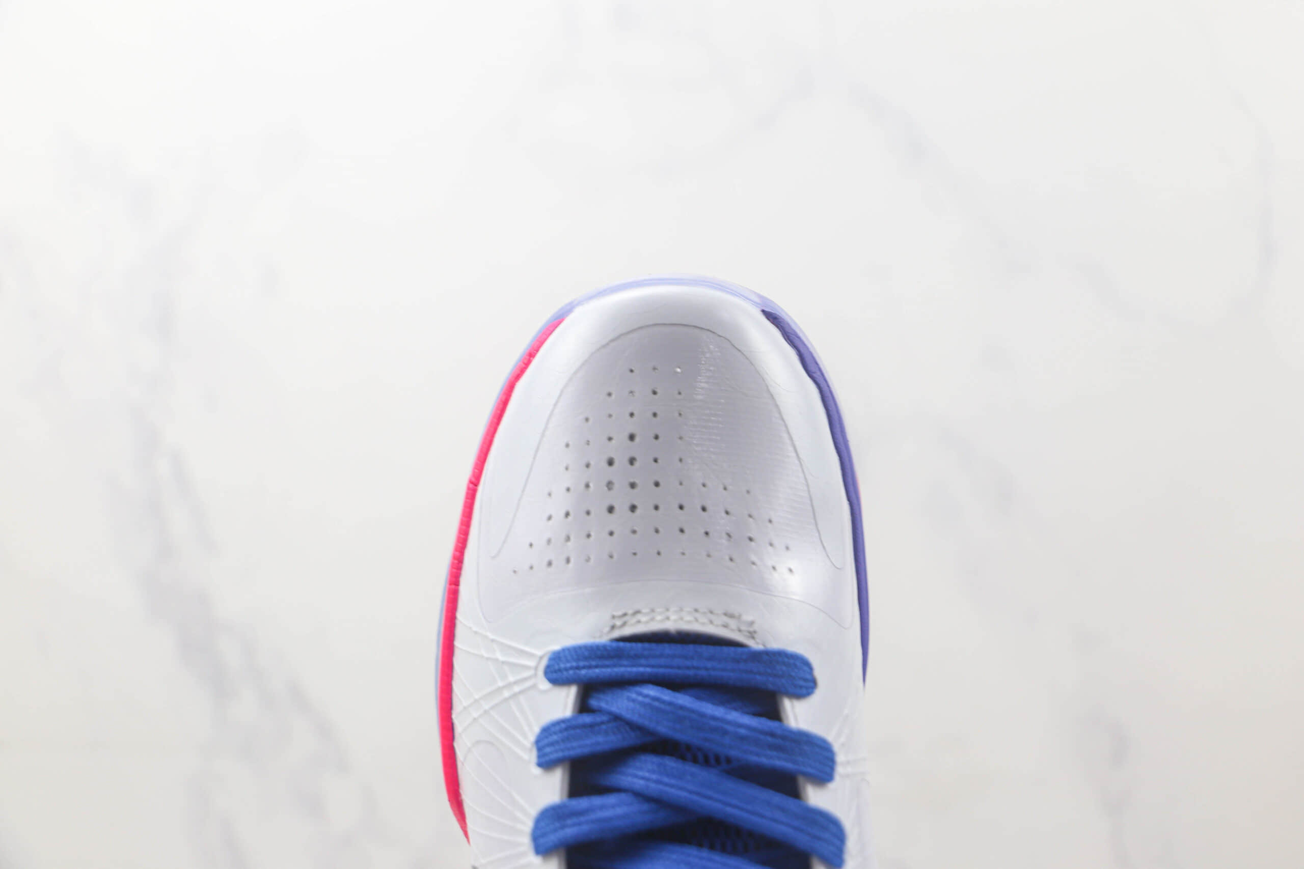 耐克Nike Zoom Kobe 5 Kay Yow纯原版本科比5代乳腺癌配色实战篮球鞋 莆田天花板科比球鞋货源 货号:CW2210-100