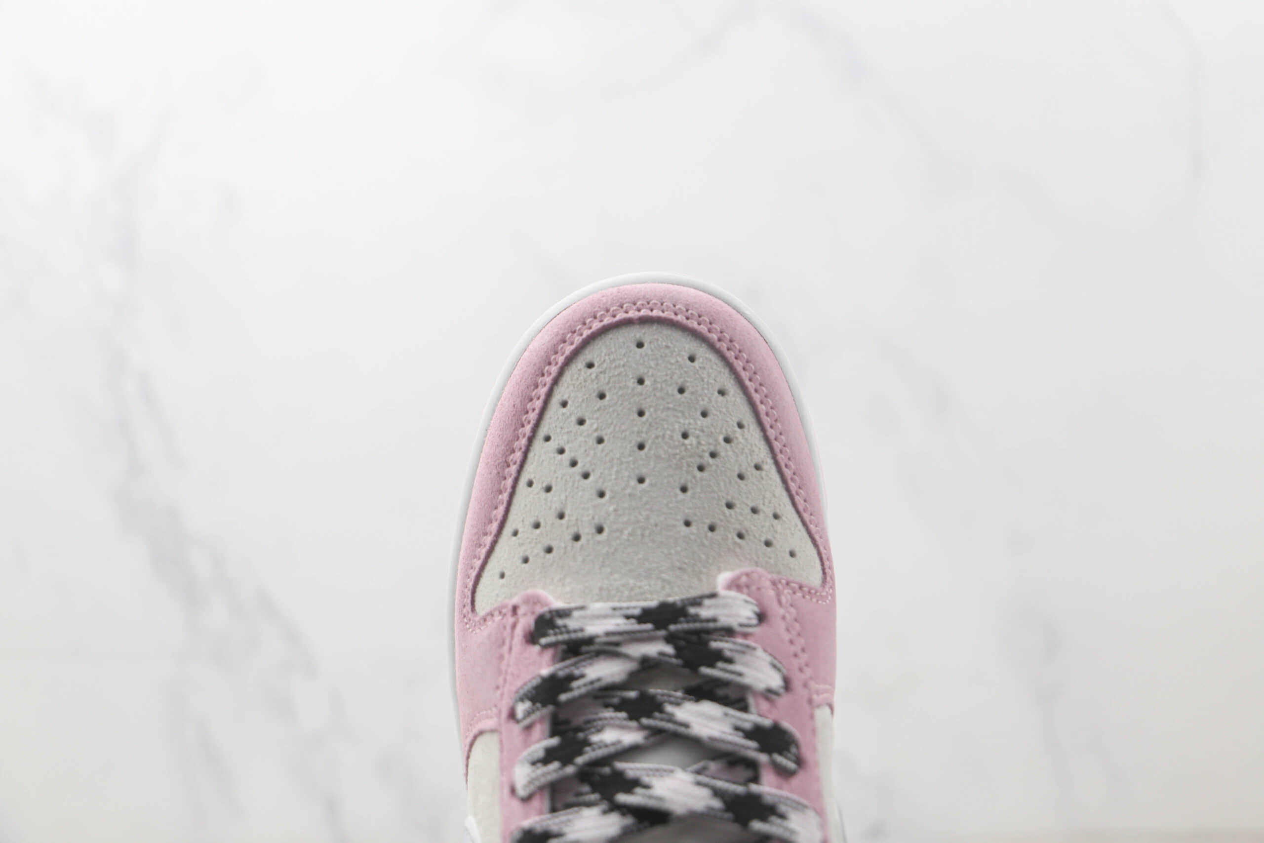 耐克Nike SB Dunk Low SE Pink Grey Light Blue纯原版本低帮SB DUNK翻毛浅粉灰淡蓝色板鞋 莆田天花板DUNK系列板鞋 货号:DV3054-600