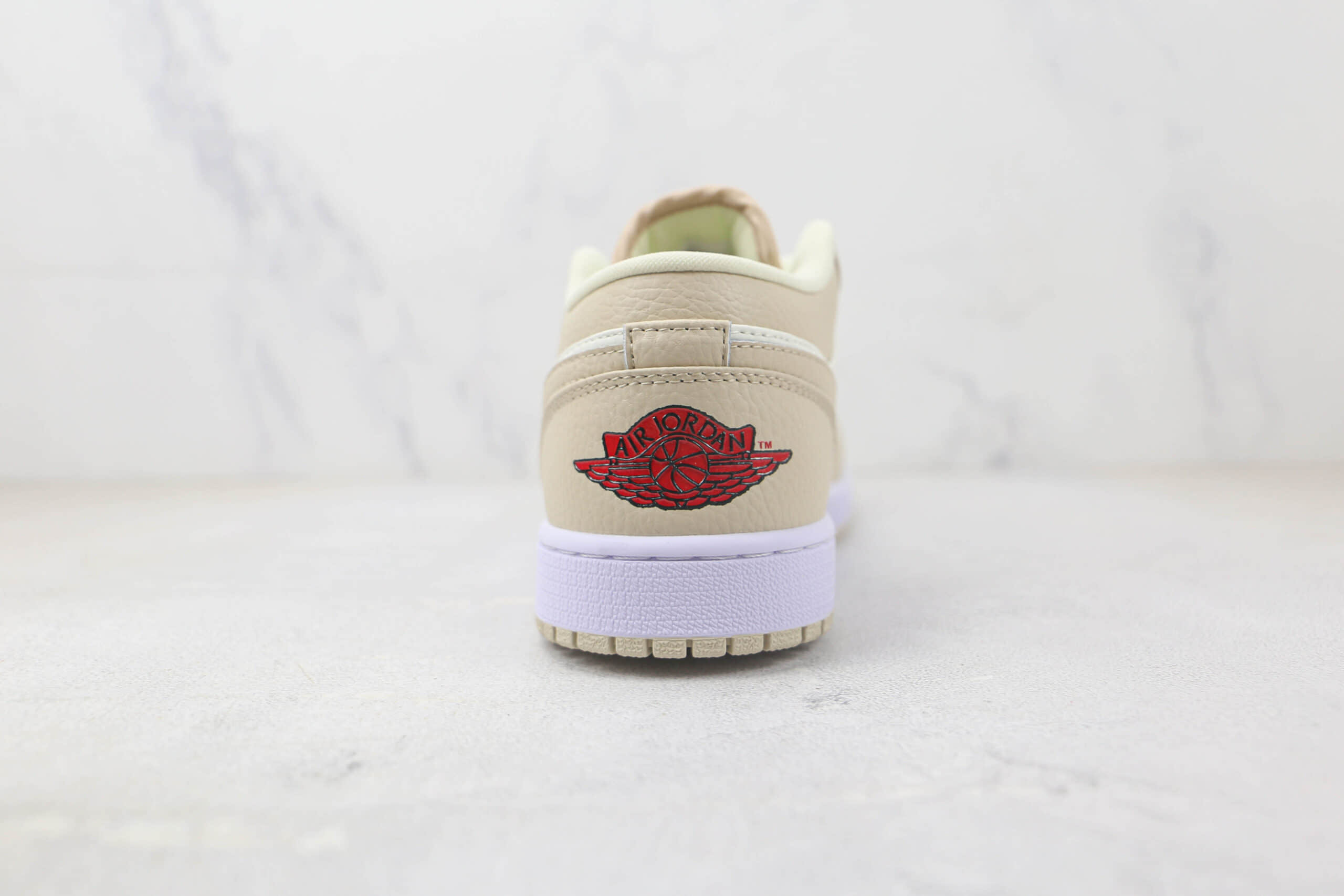 乔丹Air Jordan 1 Low GS Mustard White纯原版本低帮AJ1米白黄色板鞋 莆田天花板低帮AJ1板鞋 货号：FB7168-121