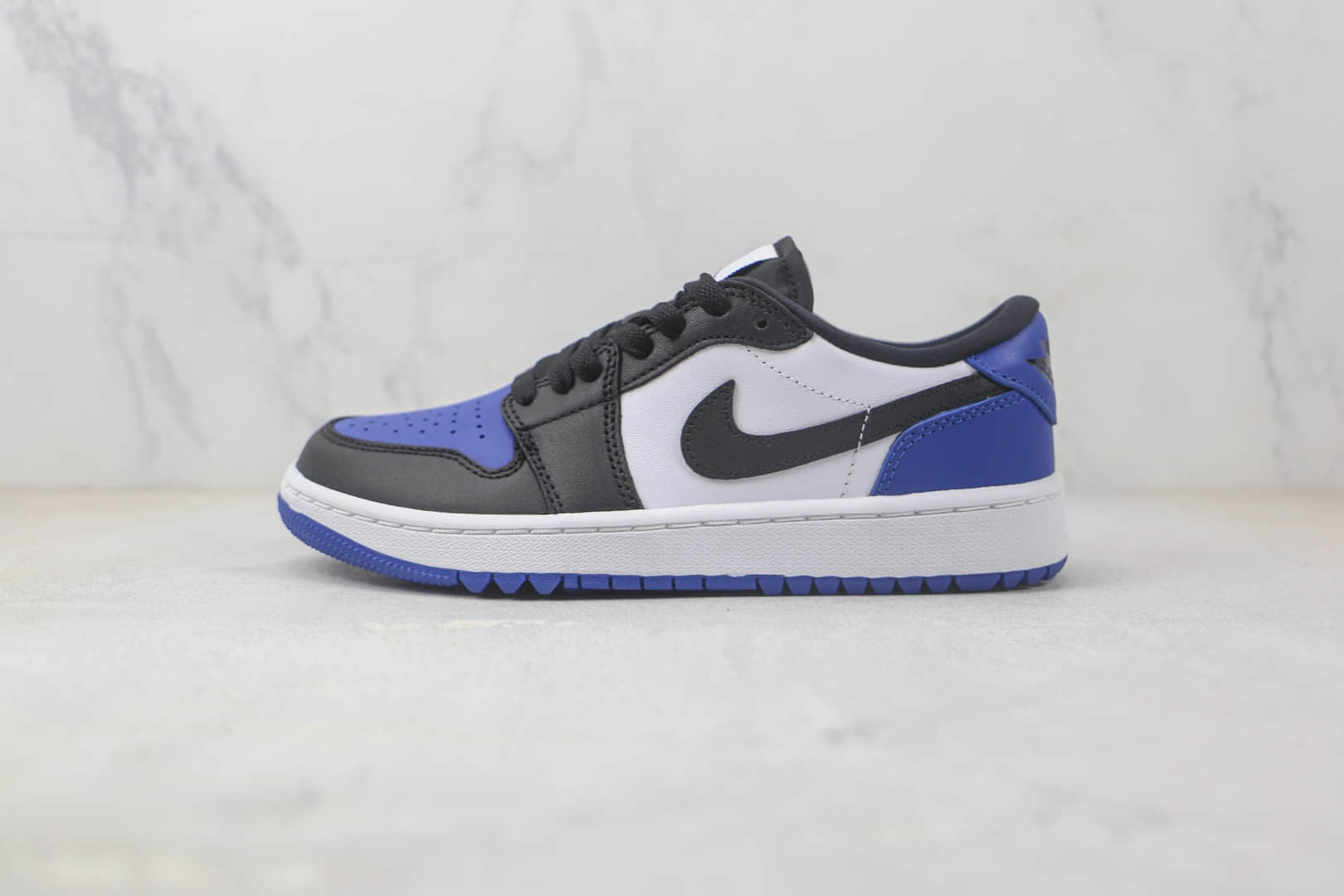 乔丹Air Jordan 1 Low Golf纯原版本低帮AJ1黑蓝色高尔夫配色板鞋 莆田天花板低帮AJ1系列 (ID:92109) - 图片1