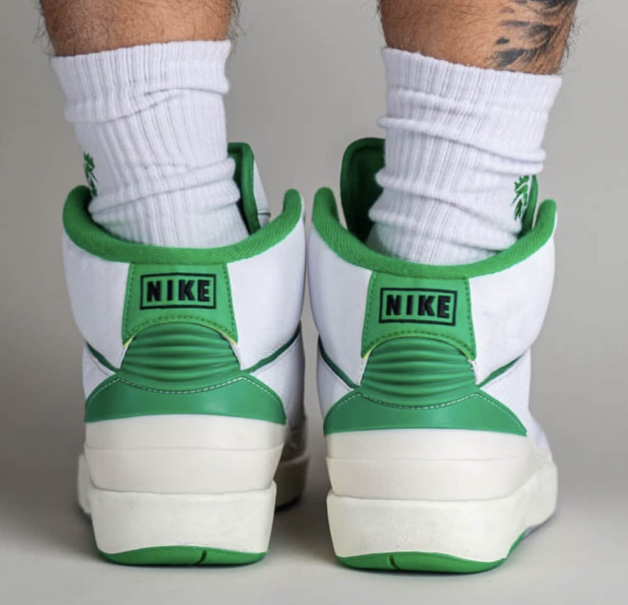 AJ2“幸运绿”上脚实物曝光!小清新! 货号:DR8884-103