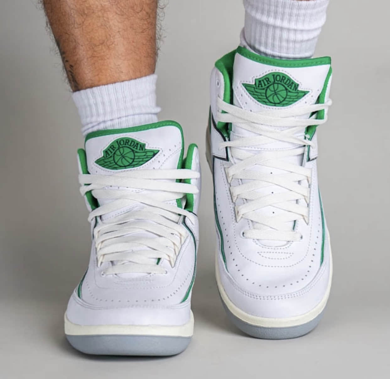 AJ2“幸运绿”上脚实物曝光!小清新! 货号:DR8884-103