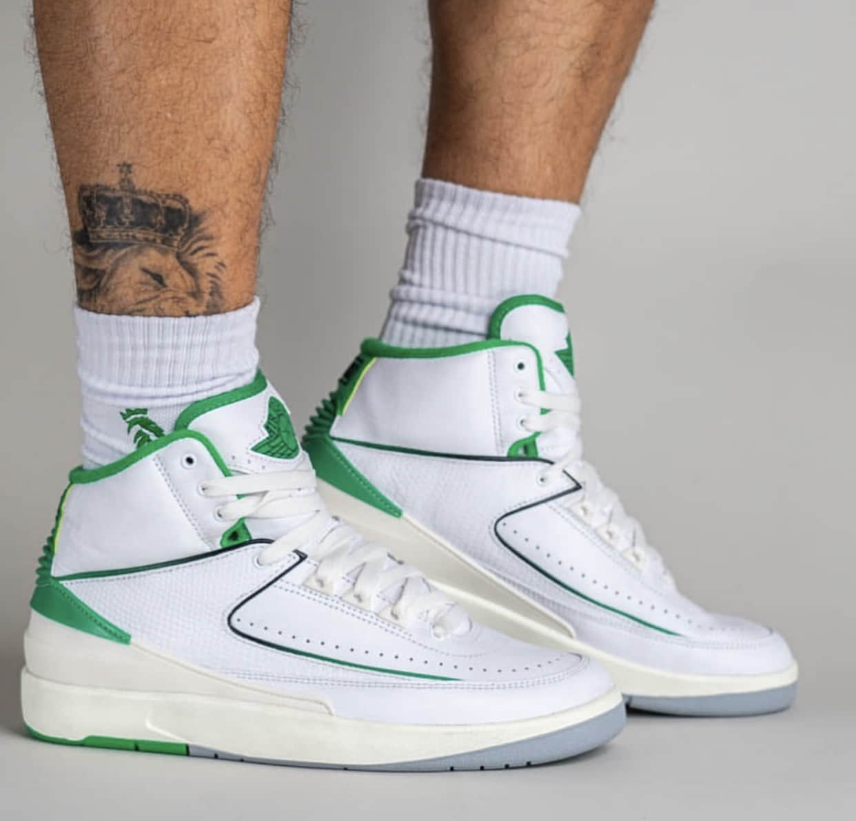 AJ2“幸运绿”上脚实物曝光!小清新! 货号:DR8884-103