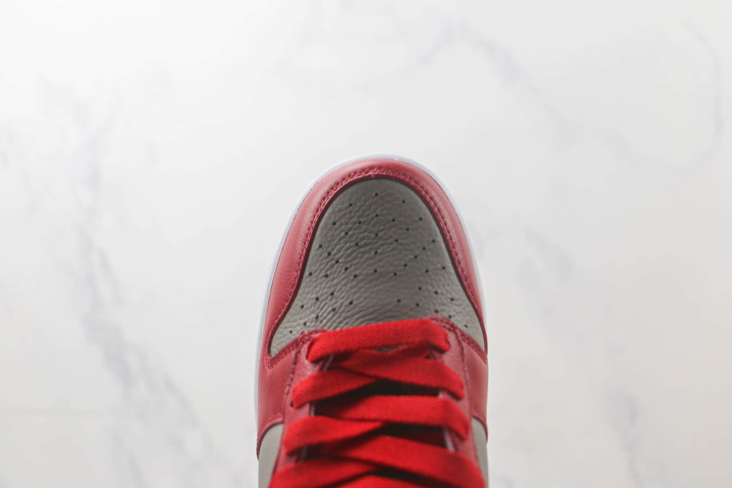 耐克Nike SB Dunk High纯原版本高帮DUNK红棕色板鞋 莆田耐克SB DUNK系列板鞋 货号:850477-001