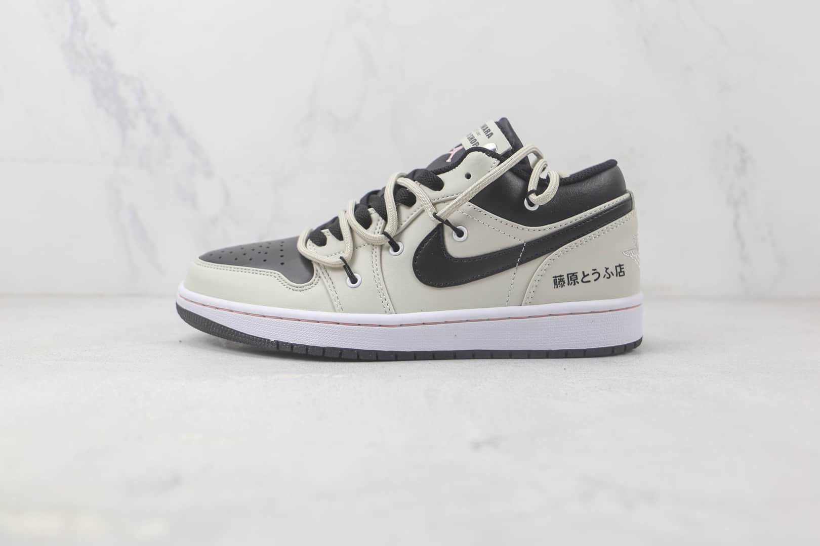 乔丹Air Jordan 1 Low纯原版本低帮AJ1解构抽绳板鞋 莆田天花板AJ1 (ID:92364) - 图片1