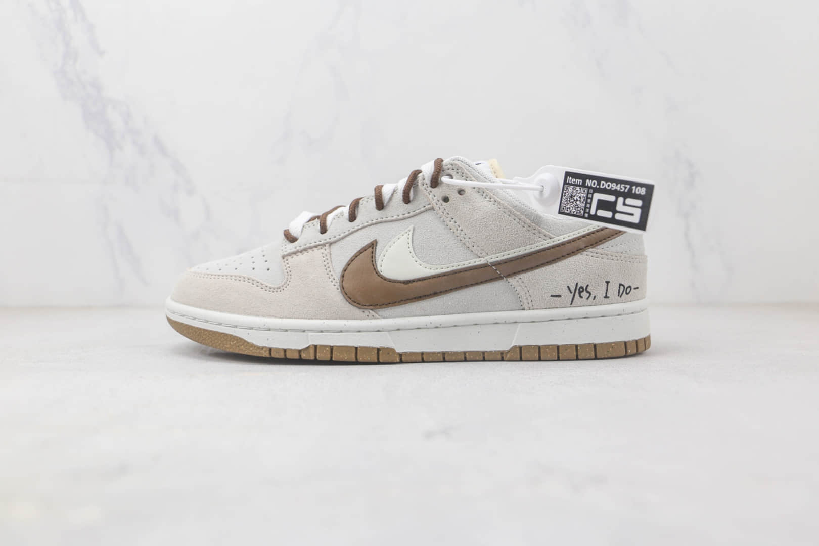 耐克Nike Dunk Low SE 85纯原版本低帮sb dunk棕白双勾板鞋 耐克DUNK天花板系列 货号:DO9457-108