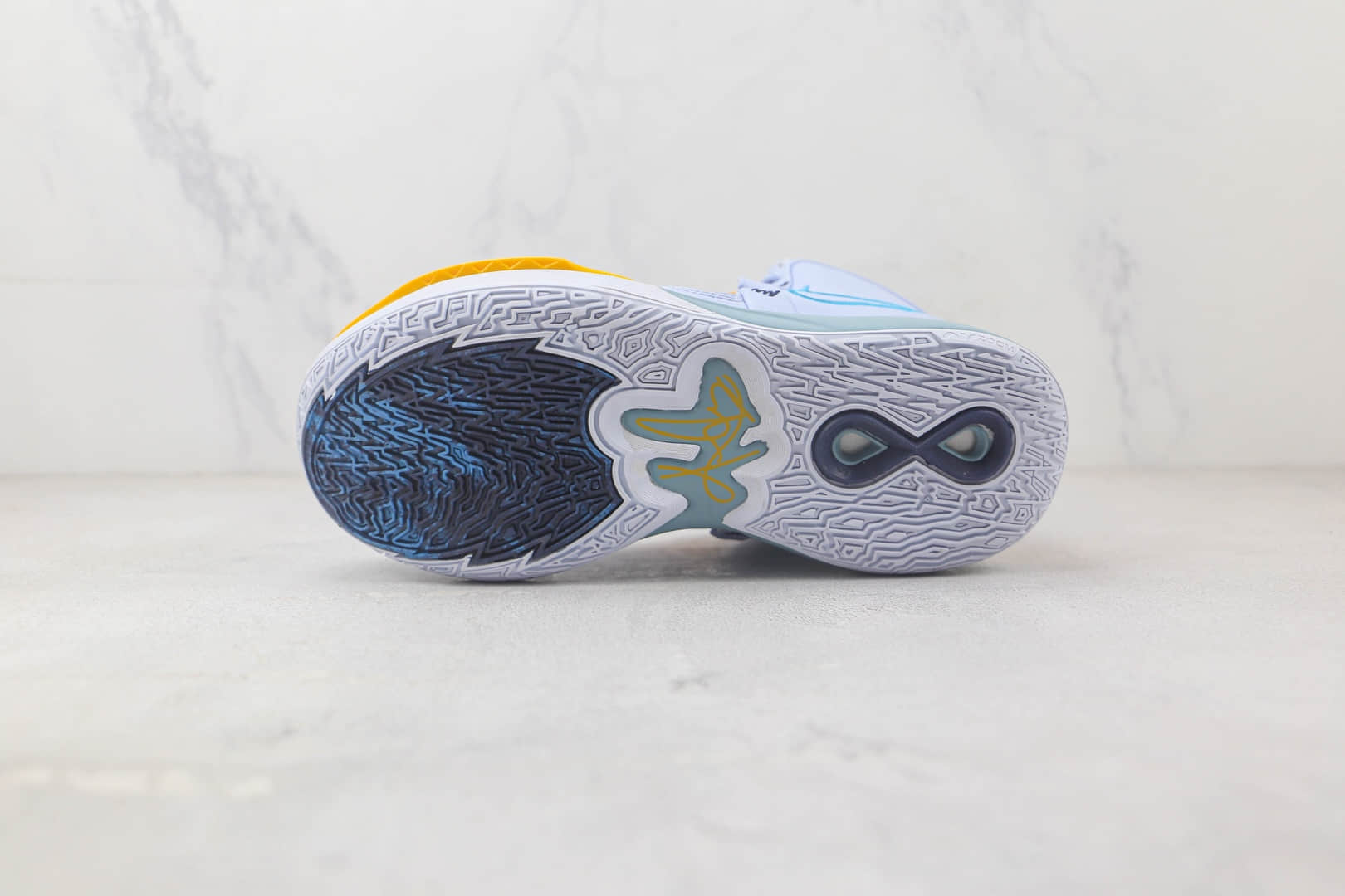 耐克Nike Kyrie Low 8 EP纯原版本欧文8代蓝黄色实战篮球鞋 耐克欧文系列篮球鞋 货号:DC9134-101