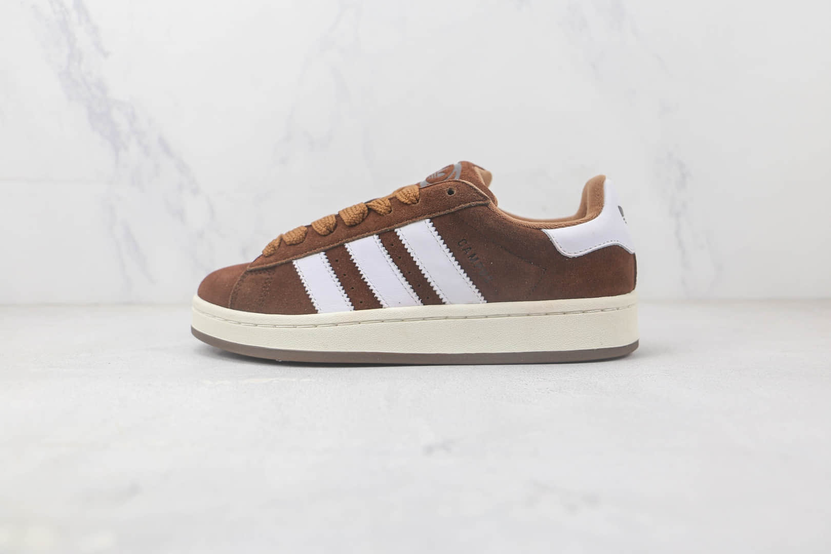 阿迪达斯Adidas Originals Campus 00s纯原版本棕色学院风格复古面包鞋 阿迪达斯校园板鞋 货号:GY6433