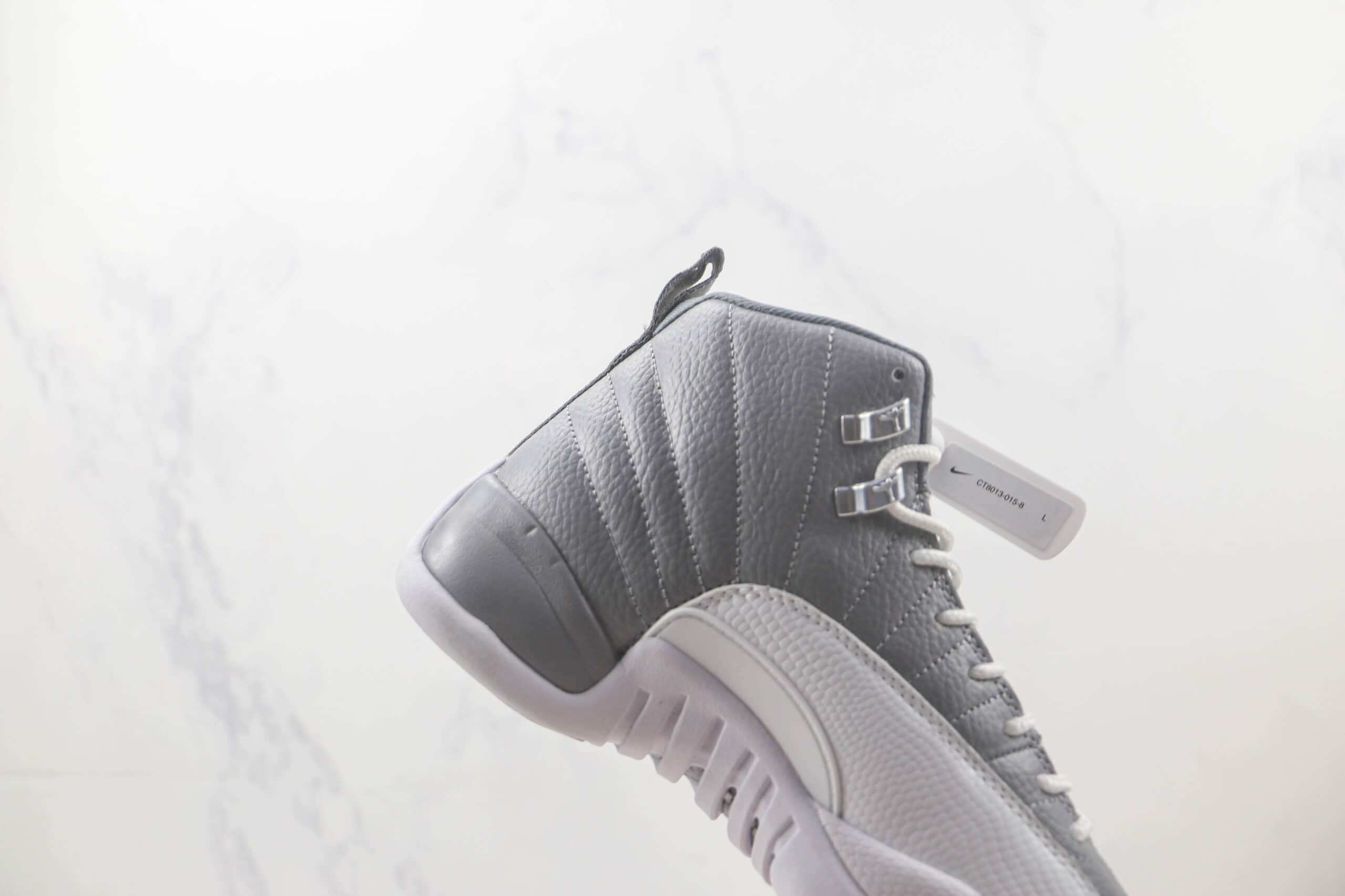 乔丹Air Jordan 12 Stealth纯原版本AJ12银白色篮球鞋 莆田天花板AJ系列 货号:CT8013-015