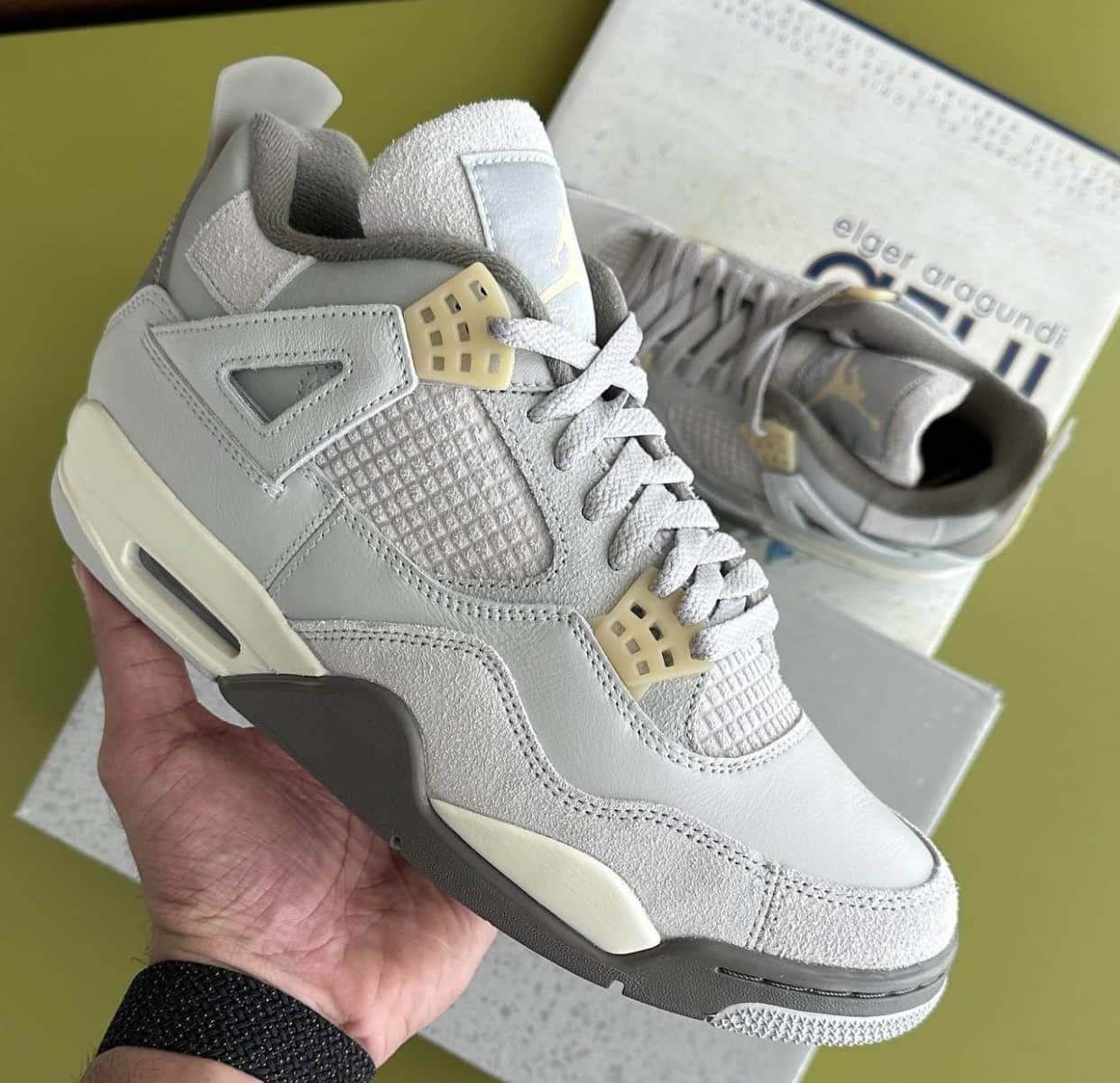 AJ4“光子尘埃”最新实物细节曝光！规格超高！ (ID:92805) - 图片1