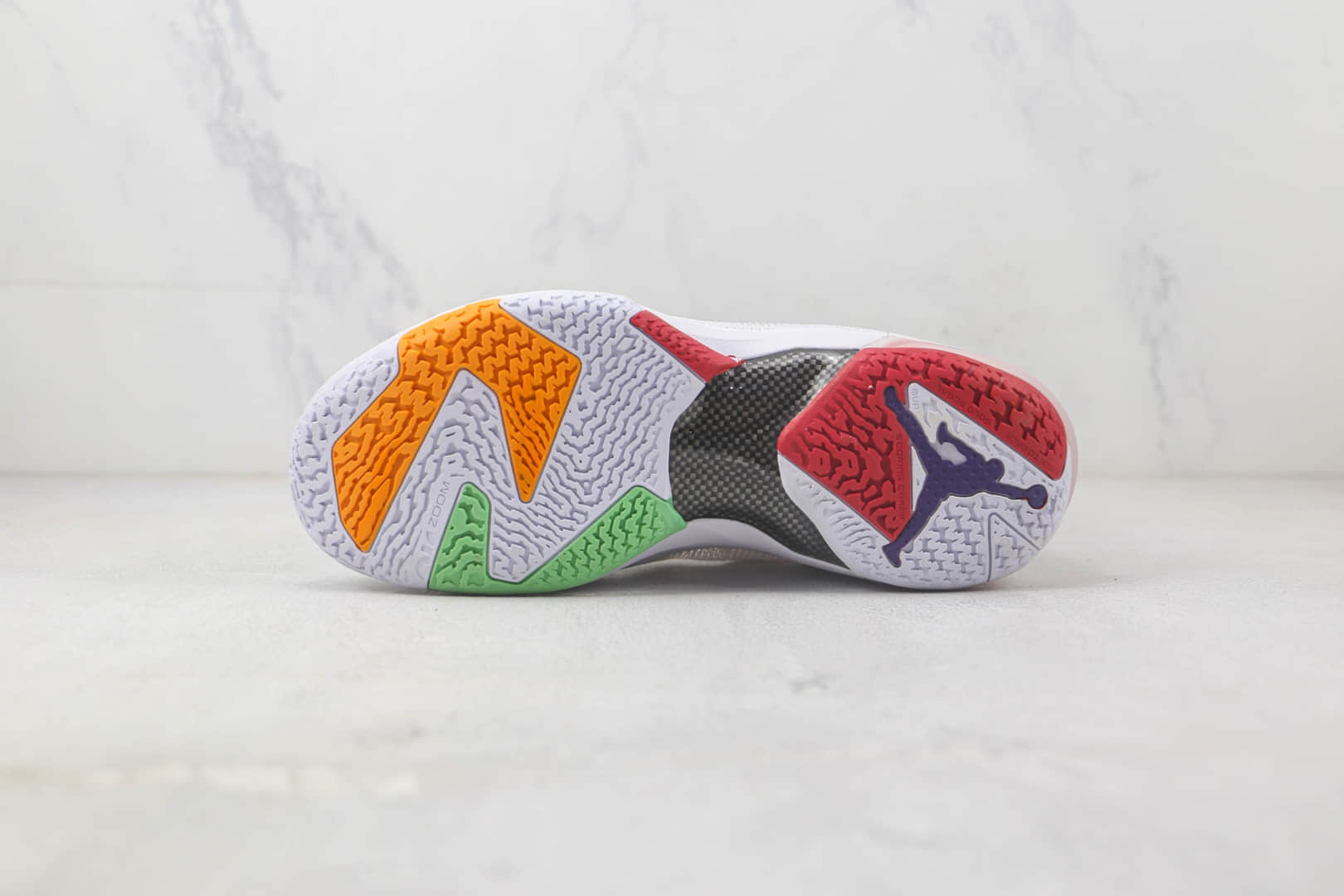 乔丹Air Jordan XXXVII Zion PF纯原版本AJ37代白粉色篮球鞋 莆田天花板AJ37篮球鞋 货号:DD6959-160