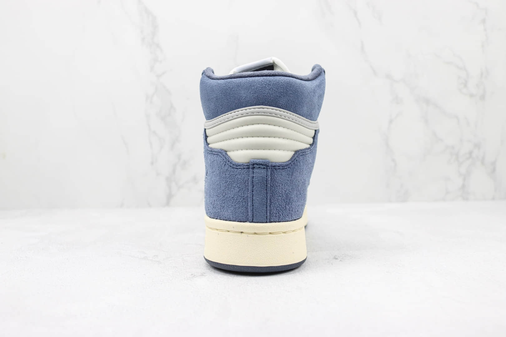 阿迪达斯Adidas Originals Centennial 85 High纯原版本高帮复古蓝白色麂皮板鞋 莆田天花板阿迪达斯板鞋 货号:FZ5992