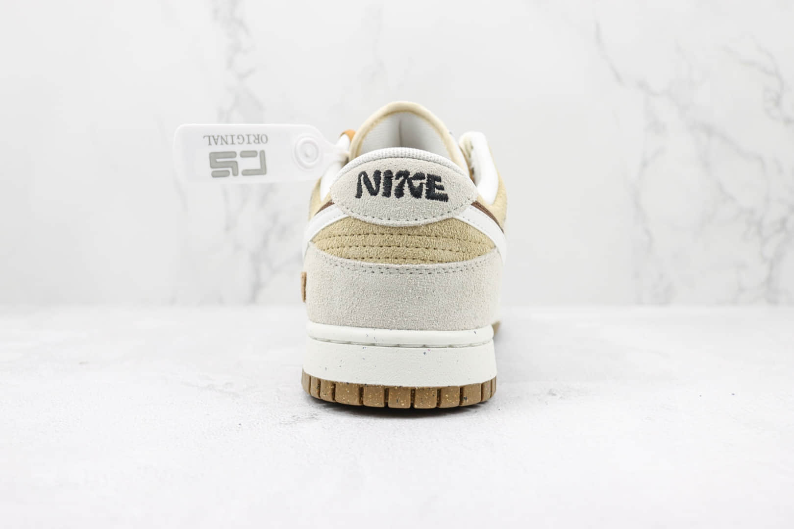 耐克Nike Dunk Low SE 85纯原版本低帮DUNK白棕双钩板鞋 莆田天花板DUNK板鞋 货号:DO9457-113