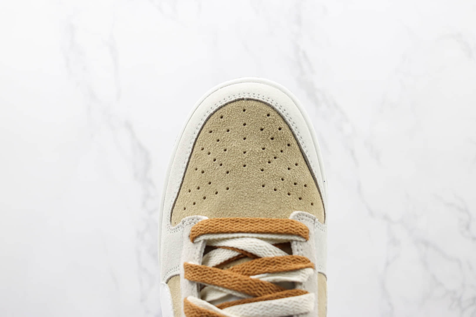耐克Nike Dunk Low SE 85纯原版本低帮DUNK白棕双钩板鞋 莆田天花板DUNK板鞋 货号:DO9457-113