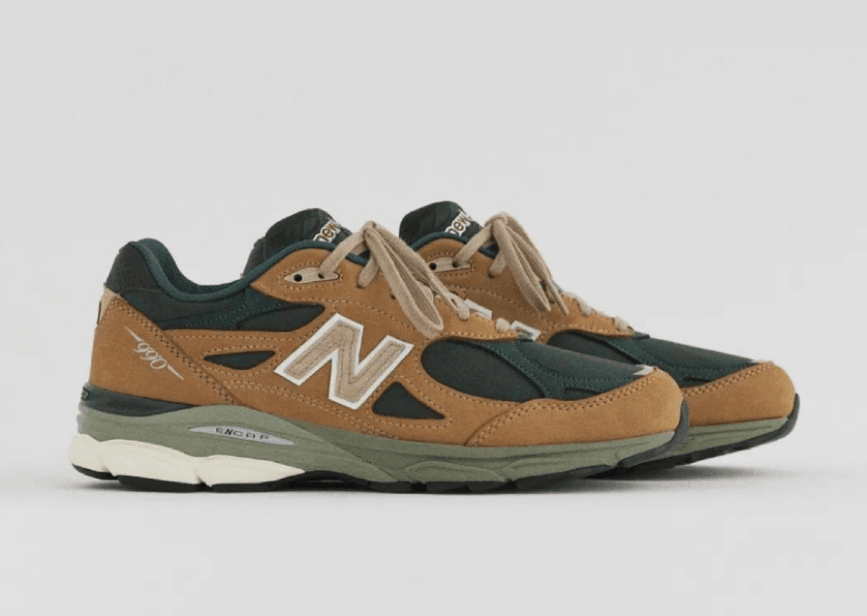 新百伦美产990v3新配色曝光!复古气质拉满! 货号:M990WG3