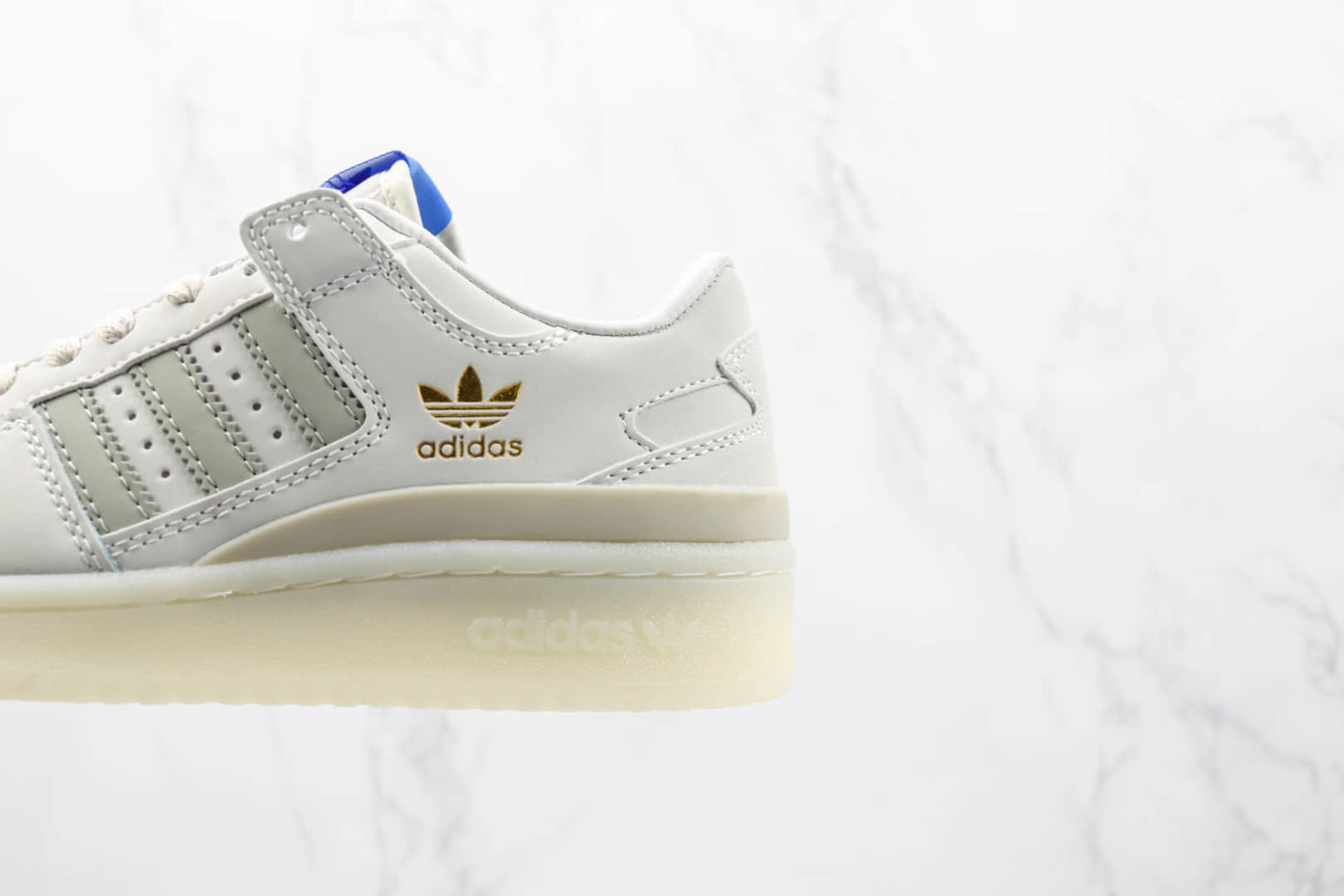 阿迪达斯Adidas Originals Forum Exhibit 84 Low纯原版本Forum84罗马系列水泥灰金配色板鞋 莆田阿迪达斯校园板鞋 货号:HQ1506