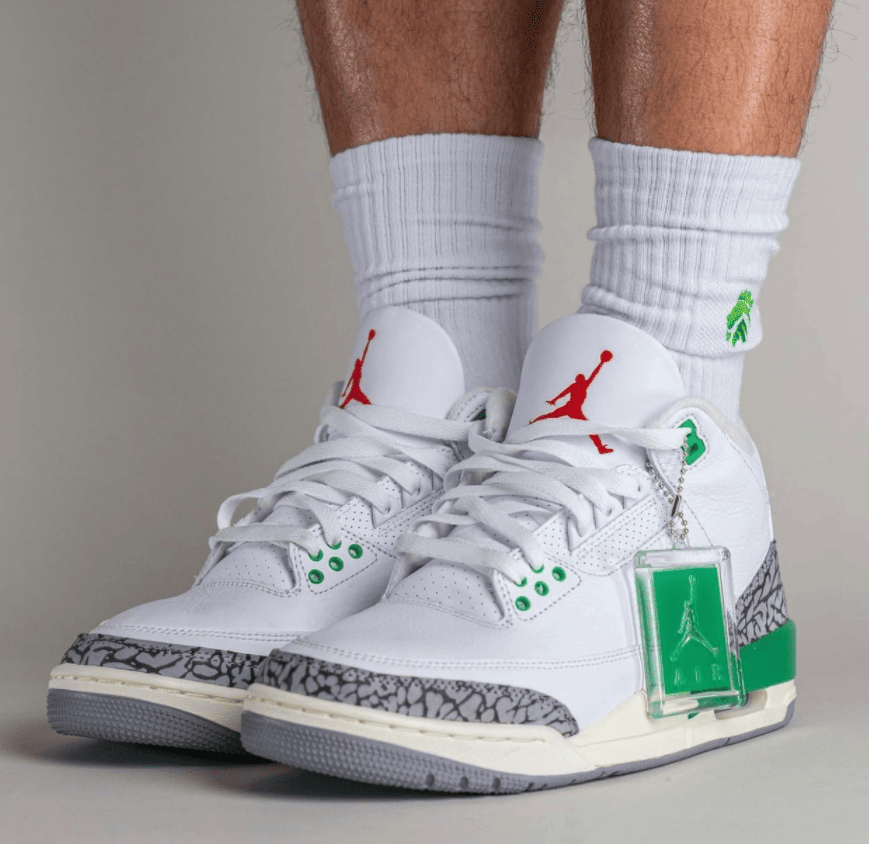 AJ3“幸运绿”上脚图曝光!明年4月6日发售! 货号:CK9246-136