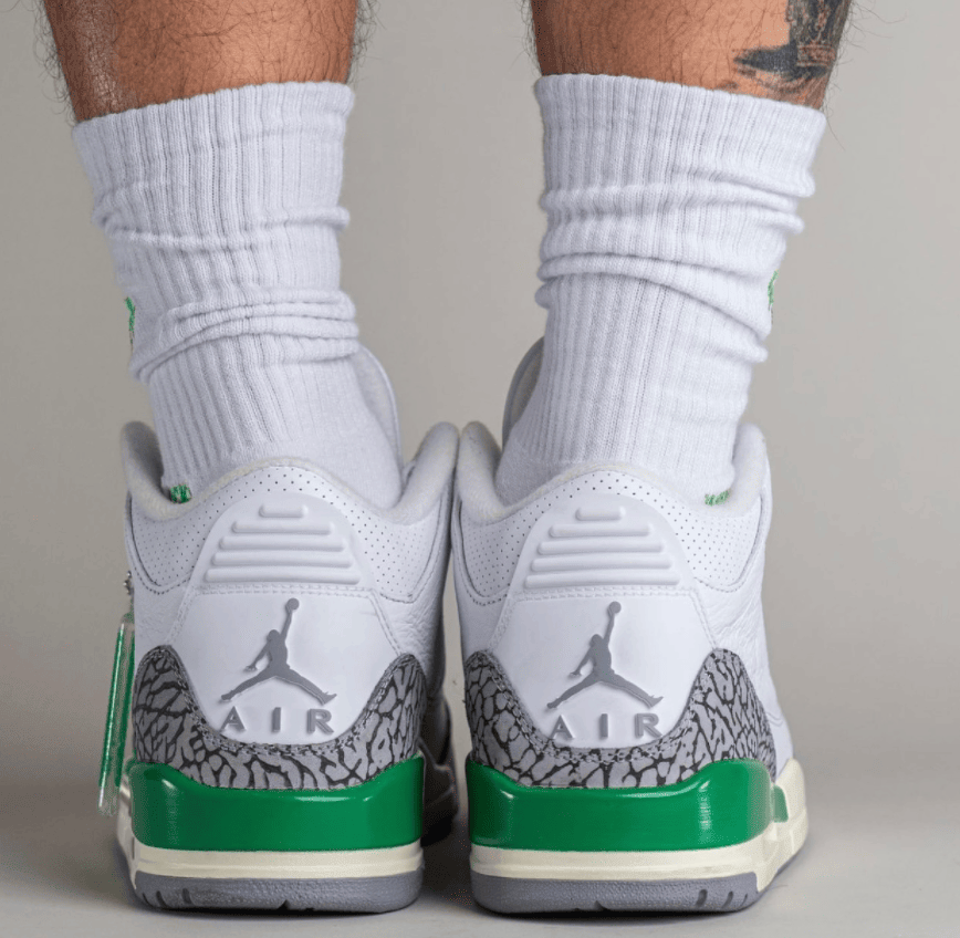 AJ3“幸运绿”上脚图曝光!明年4月6日发售! 货号:CK9246-136