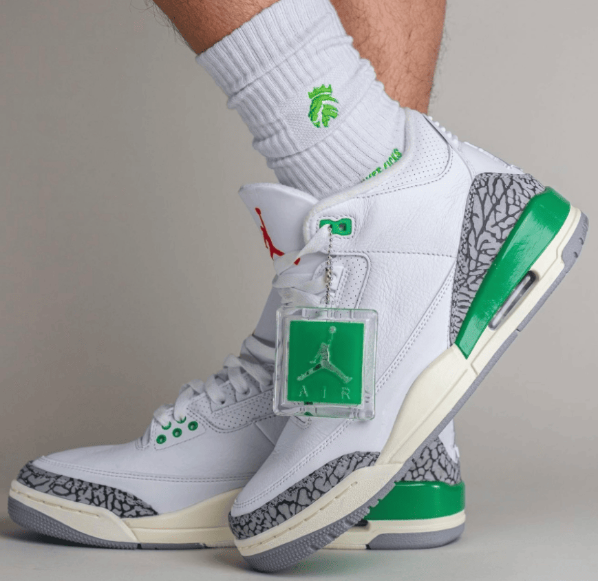 AJ3“幸运绿”上脚图曝光!明年4月6日发售! 货号:CK9246-136