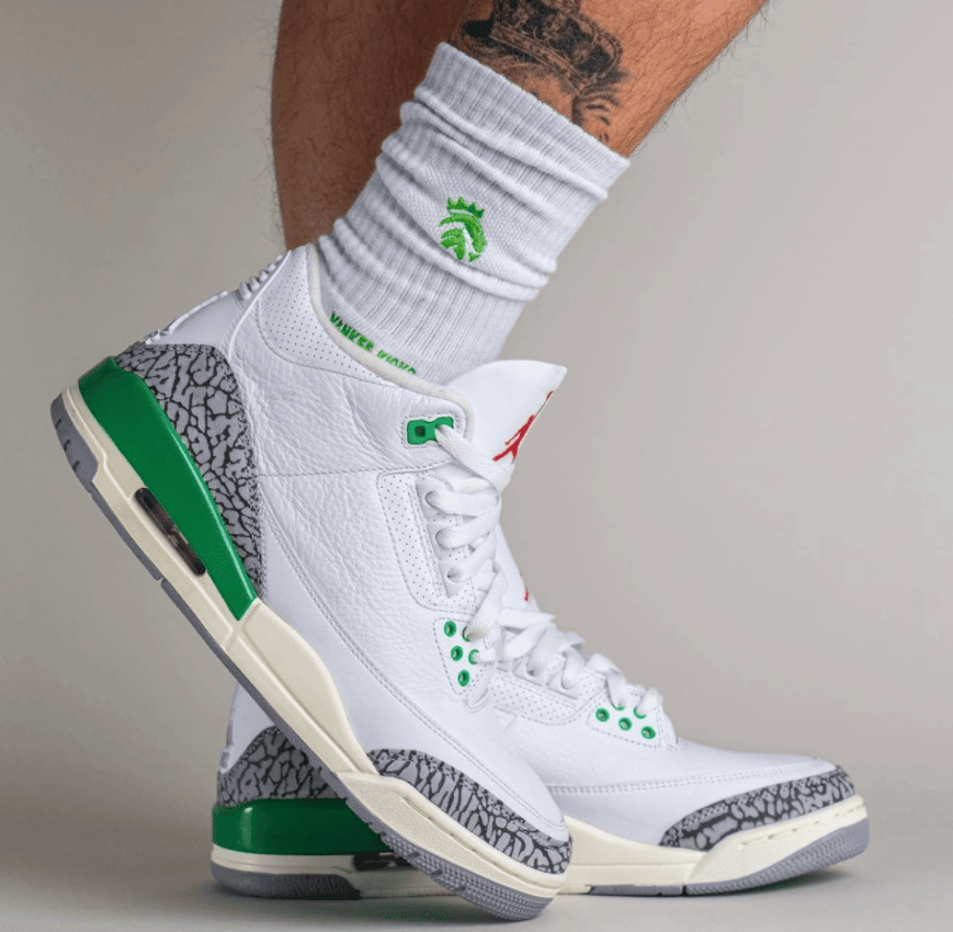 AJ3“幸运绿”上脚图曝光!明年4月6日发售! 货号:CK9246-136