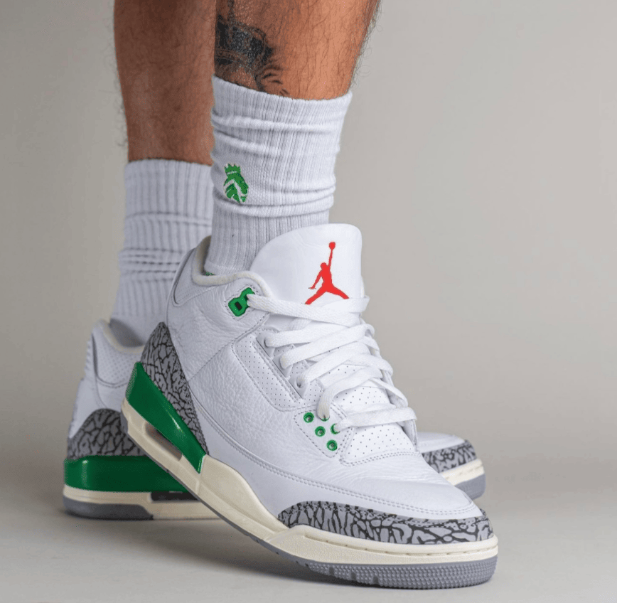 AJ3“幸运绿”上脚图曝光!明年4月6日发售! 货号:CK9246-136