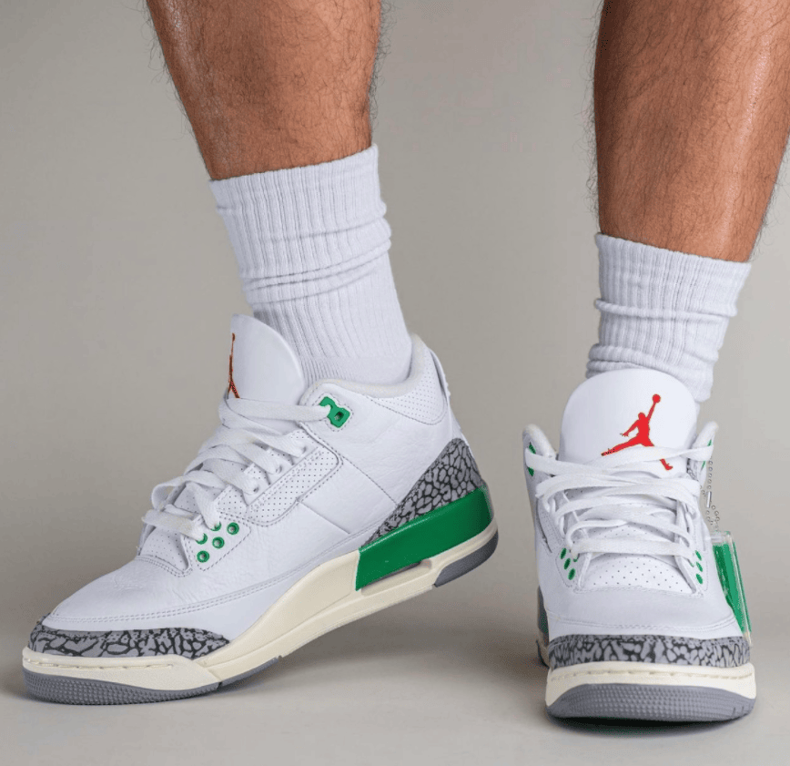 AJ3“幸运绿”上脚图曝光!明年4月6日发售! 货号:CK9246-136