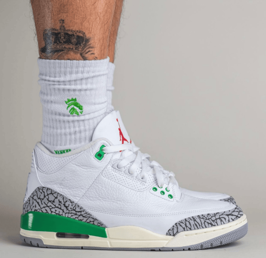 AJ3“幸运绿”上脚图曝光!明年4月6日发售! 货号:CK9246-136