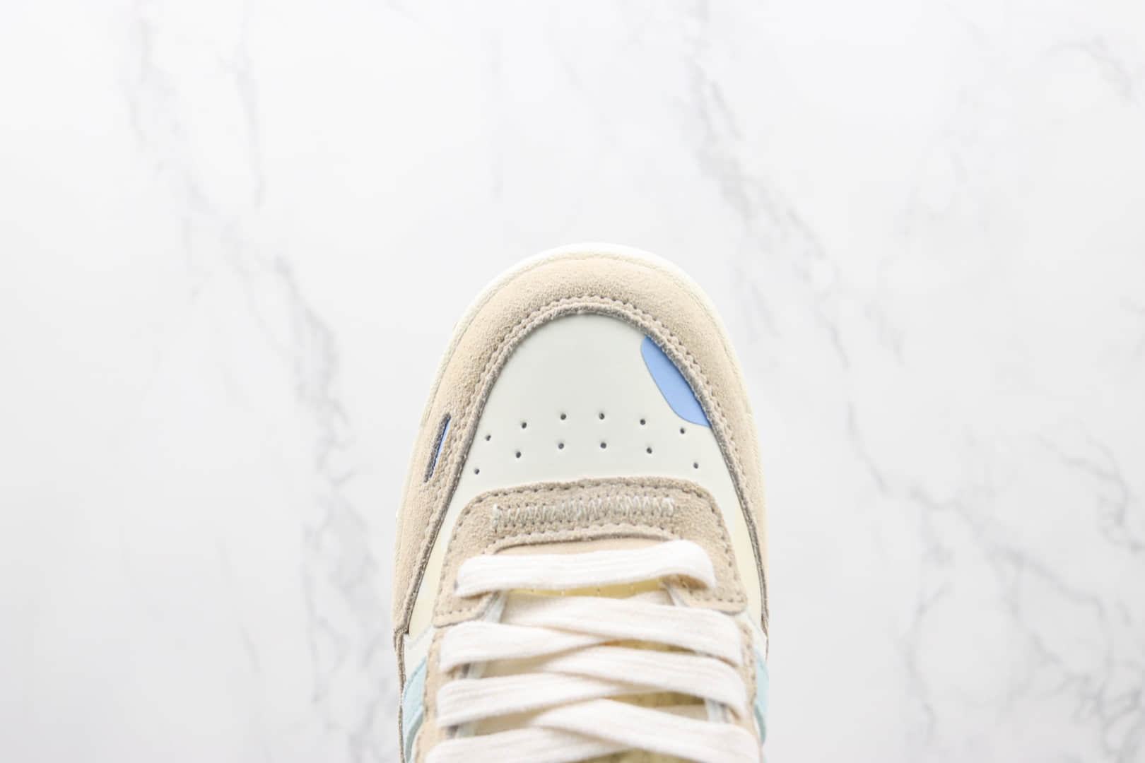 阿迪达斯Adidas Originals Post UP纯原版本三叶草中帮薄荷蓝翻毛皮板鞋 莆田阿迪达斯板鞋货源 货号:GV9330