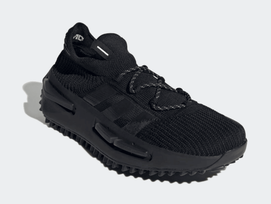 阿迪达斯NMD S1新配色即将发售!你选黑武士还是小白鞋? 货号:GW4652/FZ6381