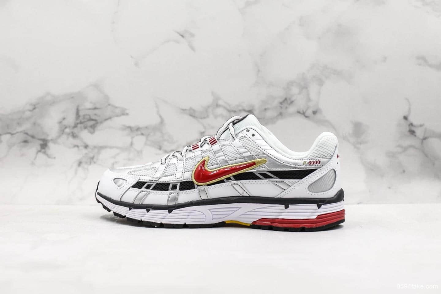 耐克Nike P-6000 CNPT0 Silver Laser Fuchsia系列复古老爹风休闲运动舒适跑鞋纯原版本老爹鞋 货号:BV1021-101