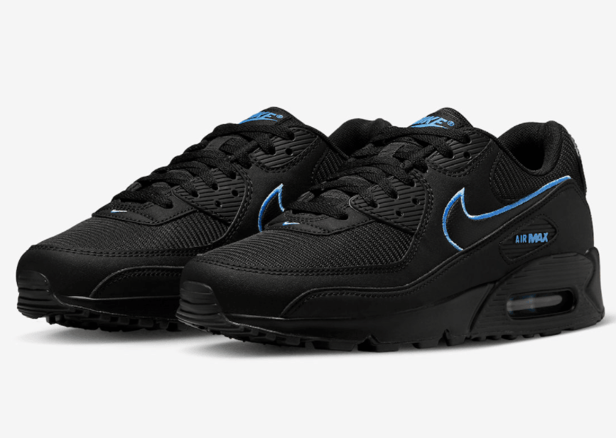 低调黑蓝！复古跑鞋Air Max 90新配色曝光！ (ID:94546) - 图片1