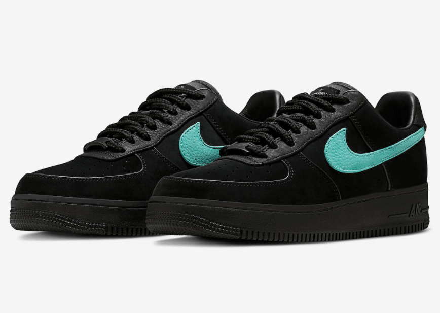 重磅！又一奢侈品品牌联名！全新蒂芙尼 x Nike AF1官图曝光！ (ID:94738) - 图片1