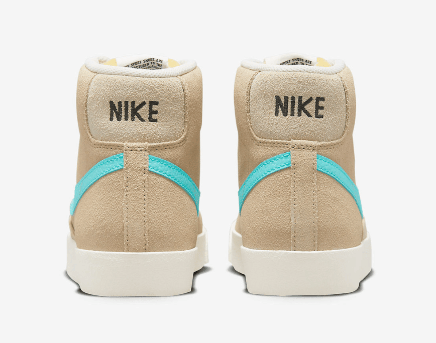 吸睛蒂芙尼蓝！Nike Blazer Mid新配色即将登场！ 货号：FJ4414-200
