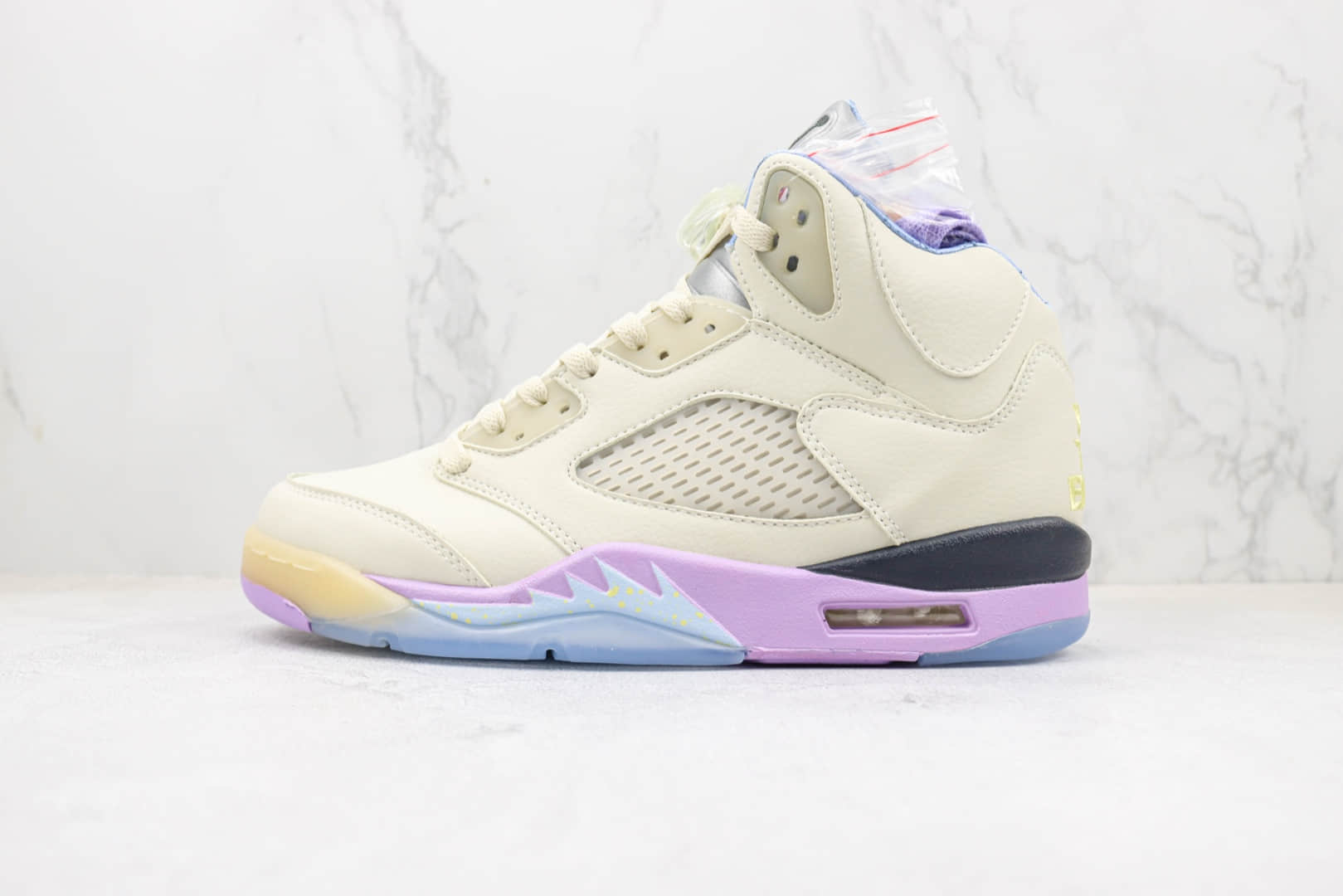 乔丹Air Jordan 5纯原版本棉花糖配色AJ5篮球鞋 莆田天花板AJ5系列篮球鞋 (ID:95160) - 图片1