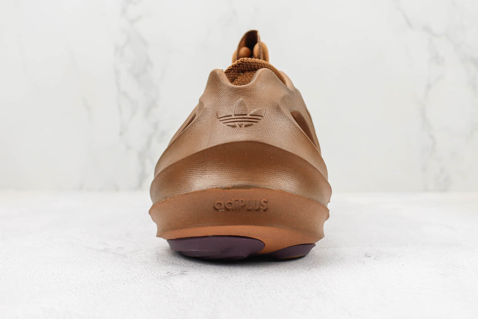 阿迪达斯Adidas AdiFOM Q纯原版本土橘色镂空洞洞鞋莆田阿迪达斯凉鞋 货号:GY0064